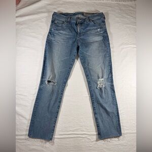 AG Adriano Goldschmied Blue Denim Jeans